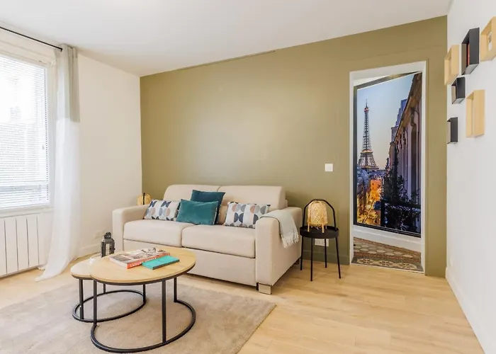 Appartement Authentic - 2p - Eiffel Tower *